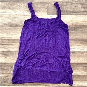 Twelfth Street by Cynthia Vincent 💜 Purple Knit Top - M